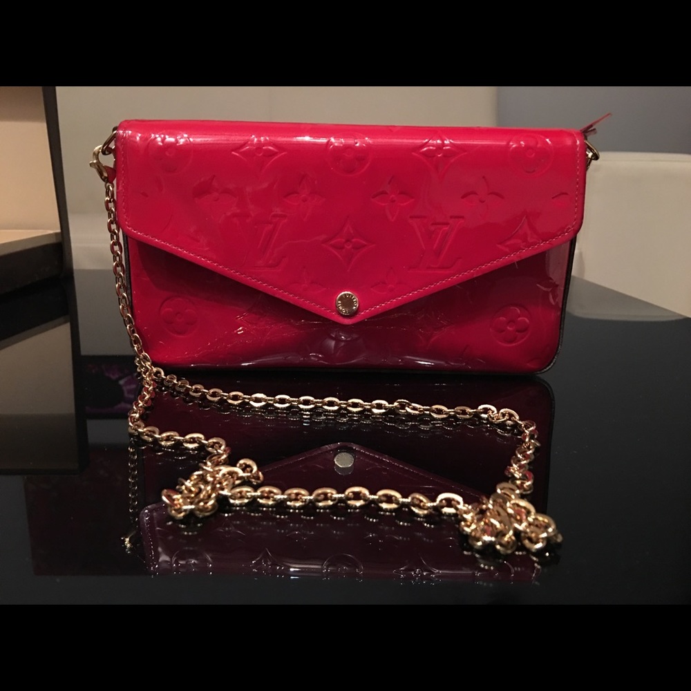 Louis Vuitton Poch. Felicie GM MV Cerise r…
